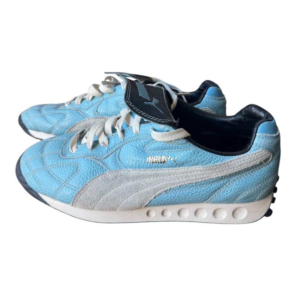 VTG ‘90s/‘00s Puma Avanti Retro Baby Blue Men’s Sneakers US 7
